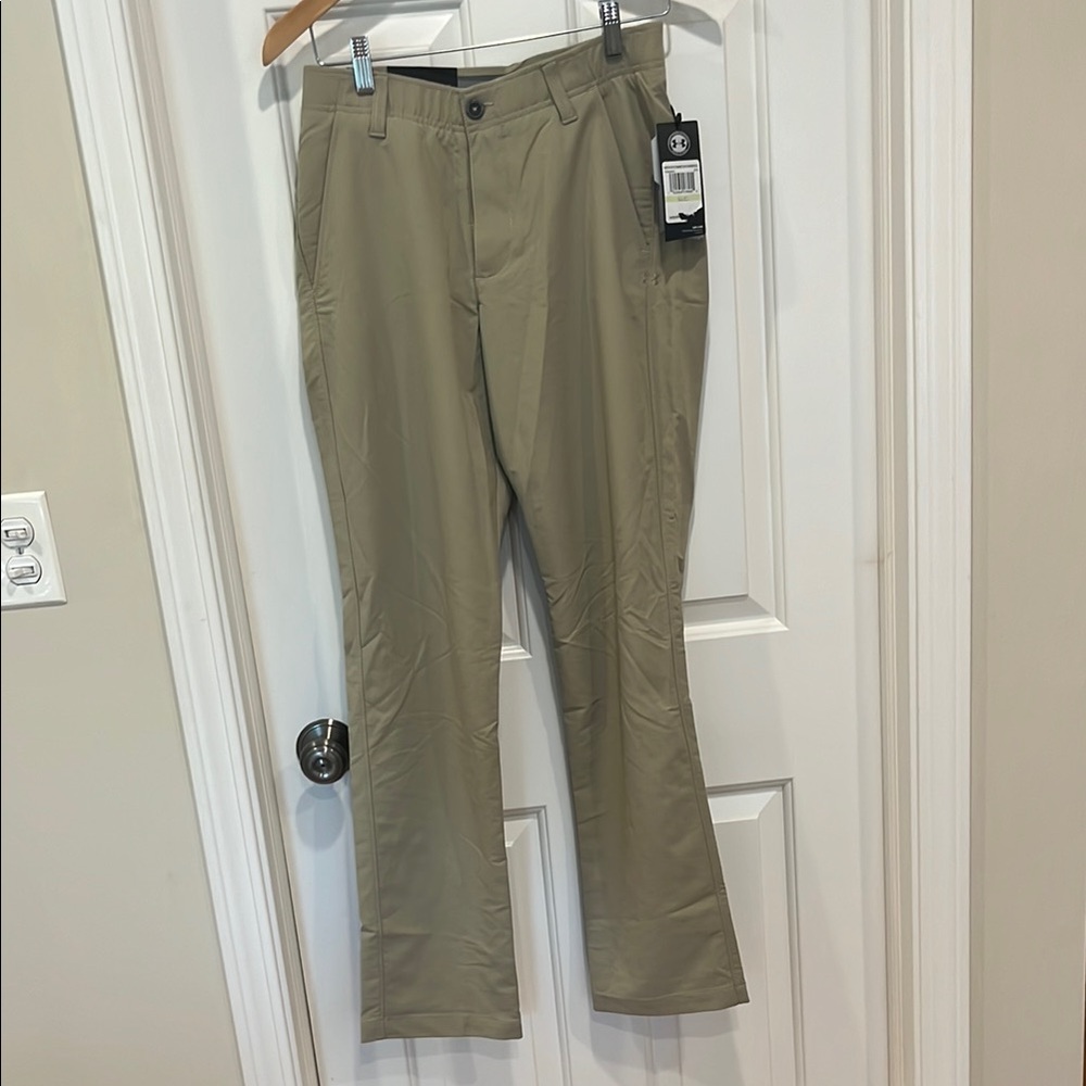 Under Armour Tan Chinos Classic Straight Leg